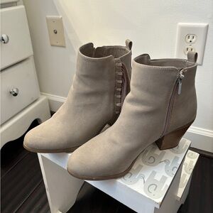 Fringe booties